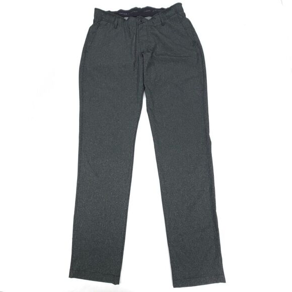 Under Armour Showdown Vented Woven Chino Golf Pants Mens 36 x 36 Heathered Gray - Picture 1 of 10